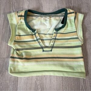 Urban Outfitters Striped Crop Top